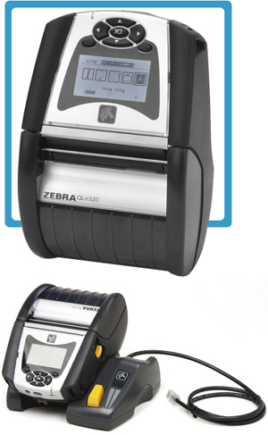 Мобильный принтер этикеток Zebra QLn320